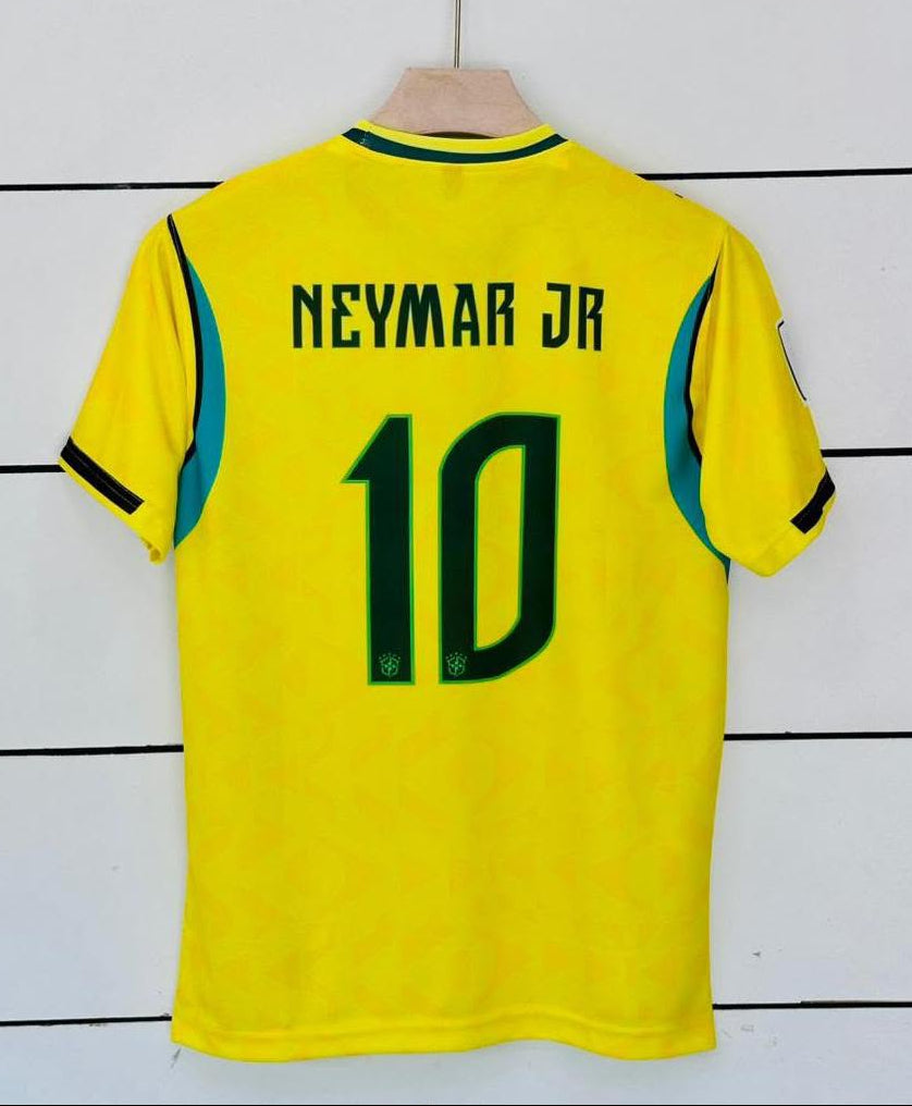 Neymar Jr 10 Brazil 2026 World Cup Home Jersey | AM Retro Store