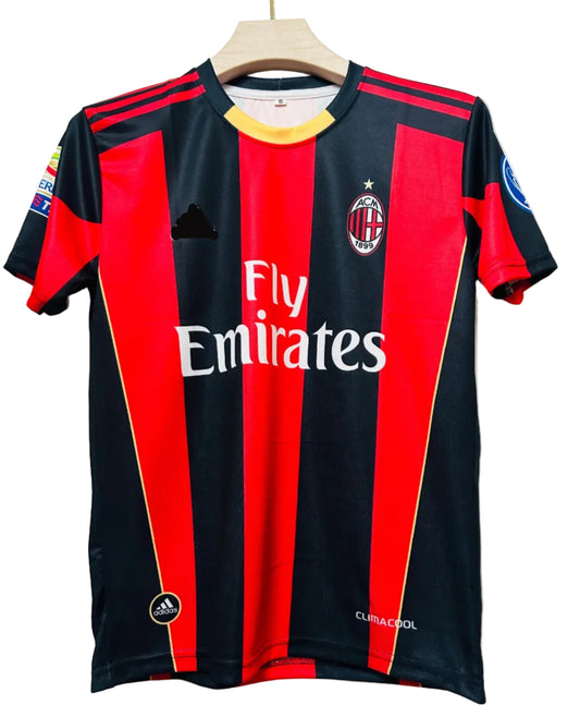 AC Milan 2009/10 Home-RONALDINHO 80-Sublimation-AM Retro Store