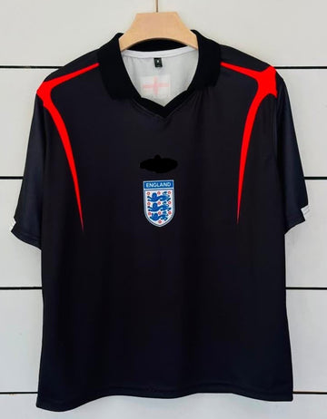 England Retro Jersey-BECKHAM 7-Collar Five Sleeve-AM Retro Store