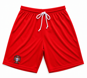 Portugal Embroidery Shorts-AM Retro Store-PSL102