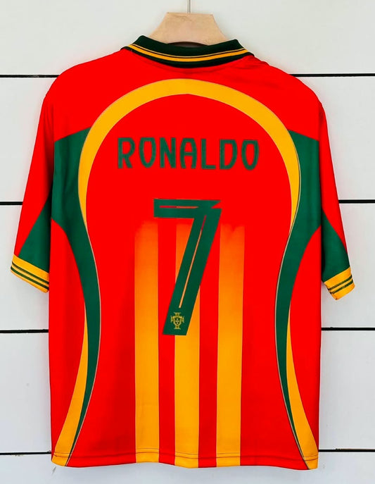 Portugal Special Kit-Ronaldo 7-Collar Five Sleeve-AM Retro Store