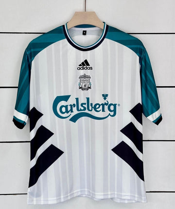 Liverpool 1993/95 Away-Retro-Fowler-Five Sleeve-Embroidery