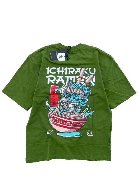 Dedline Over Size T-shirt-Green