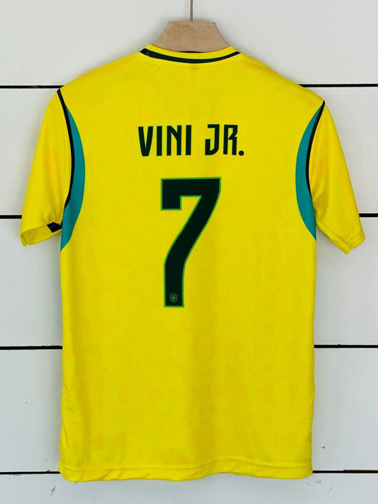 Brazil World Cup 2026 Home Jersey-VINI JR 7-AM RETRO STORE