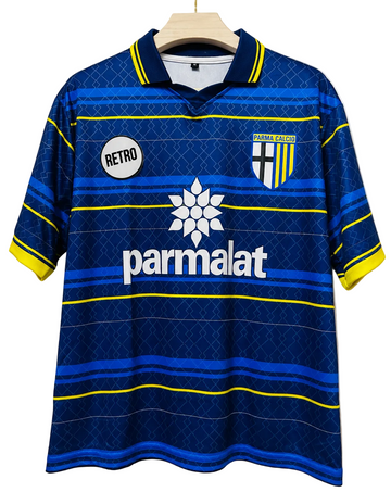 Parma 1998/99 Third- Vintage-CANNAVARO 17-Collar Five Sleeve-AM Retro Store