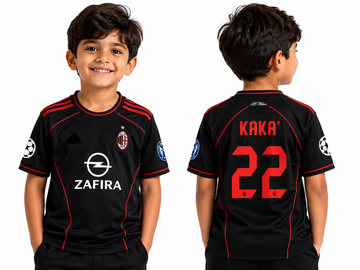 Kids/Boys AC Milan KAKA Jersey-AM Retro Store