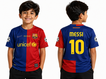 Kids/Boys Barcelona Messi Jersey-AM Retro Store