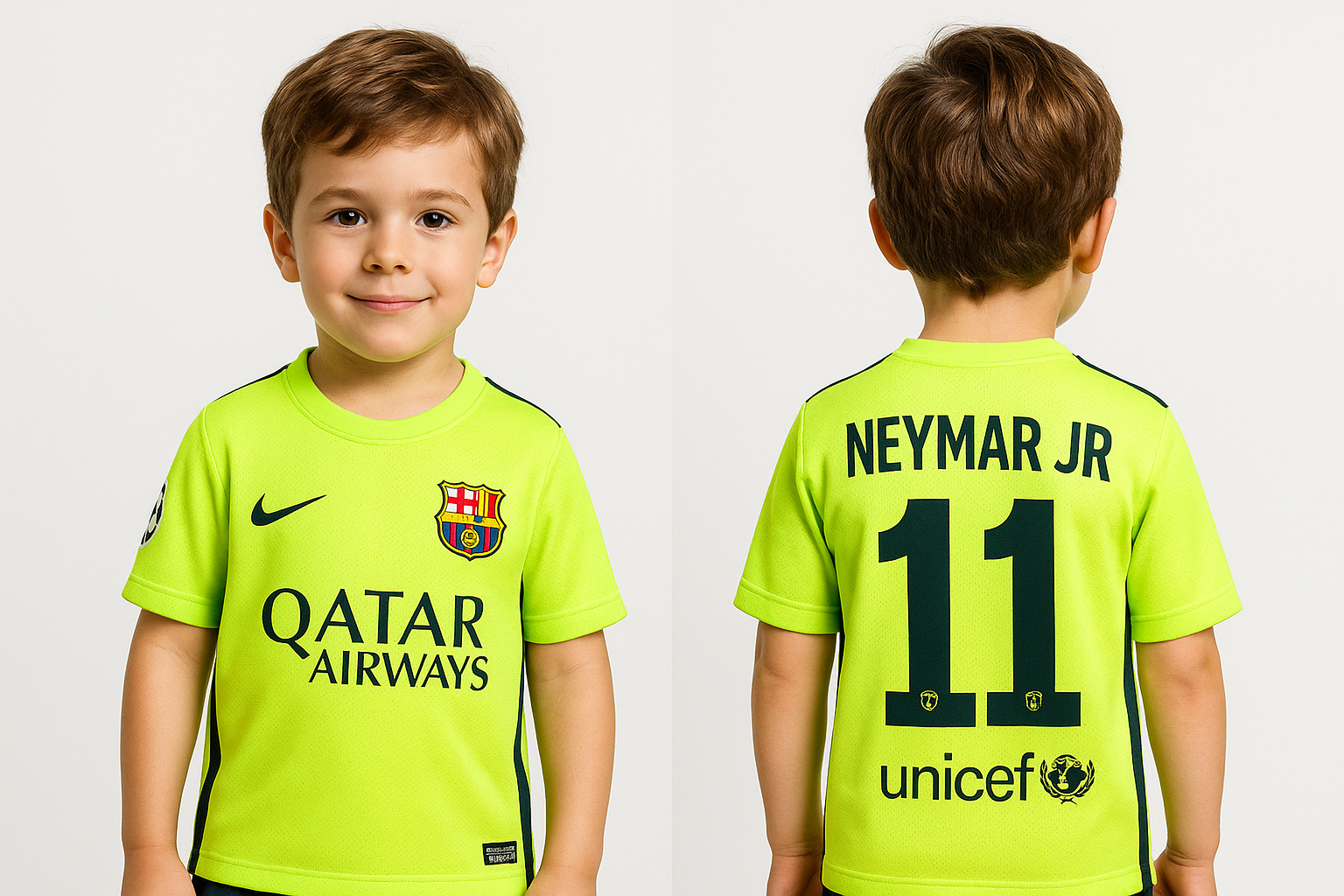 Kids/Boys Jersey-Neymar Jr
