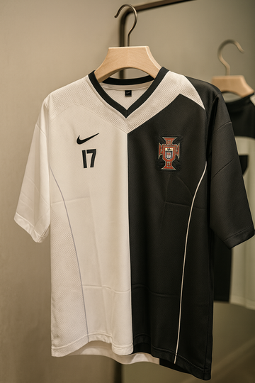 Portugal 2005 Special Edition-Ronaldo-V Neck Five Sleeve Embroidery