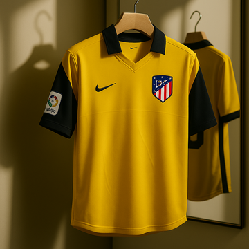 Atletico Madrid 2003/04 Away-Collar Five Sleeve- AM Retro Store