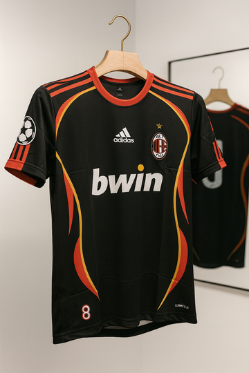 AC Milan 2006/07 Third Kit-Maldini-Embroidery- Vintage Jersey