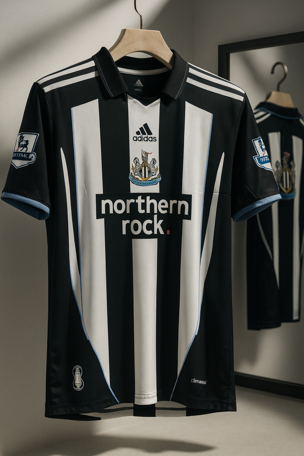 Newcastle United -Owen Retro Jersey-Collar Half Sleeve