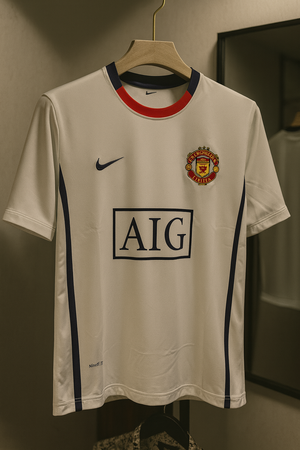 Manchester United 2008/09 Away-Ronaldo-Signature