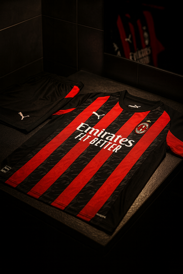 AC Milan Home 2025/26- Jersey with Shorts