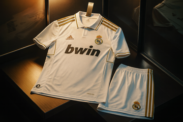 Real Madrid 2011/12 Home Retro-Jersey with Shorts