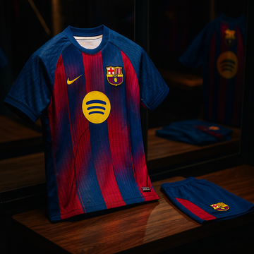 Barcelona Home 2025/26-Jersey with Shorts