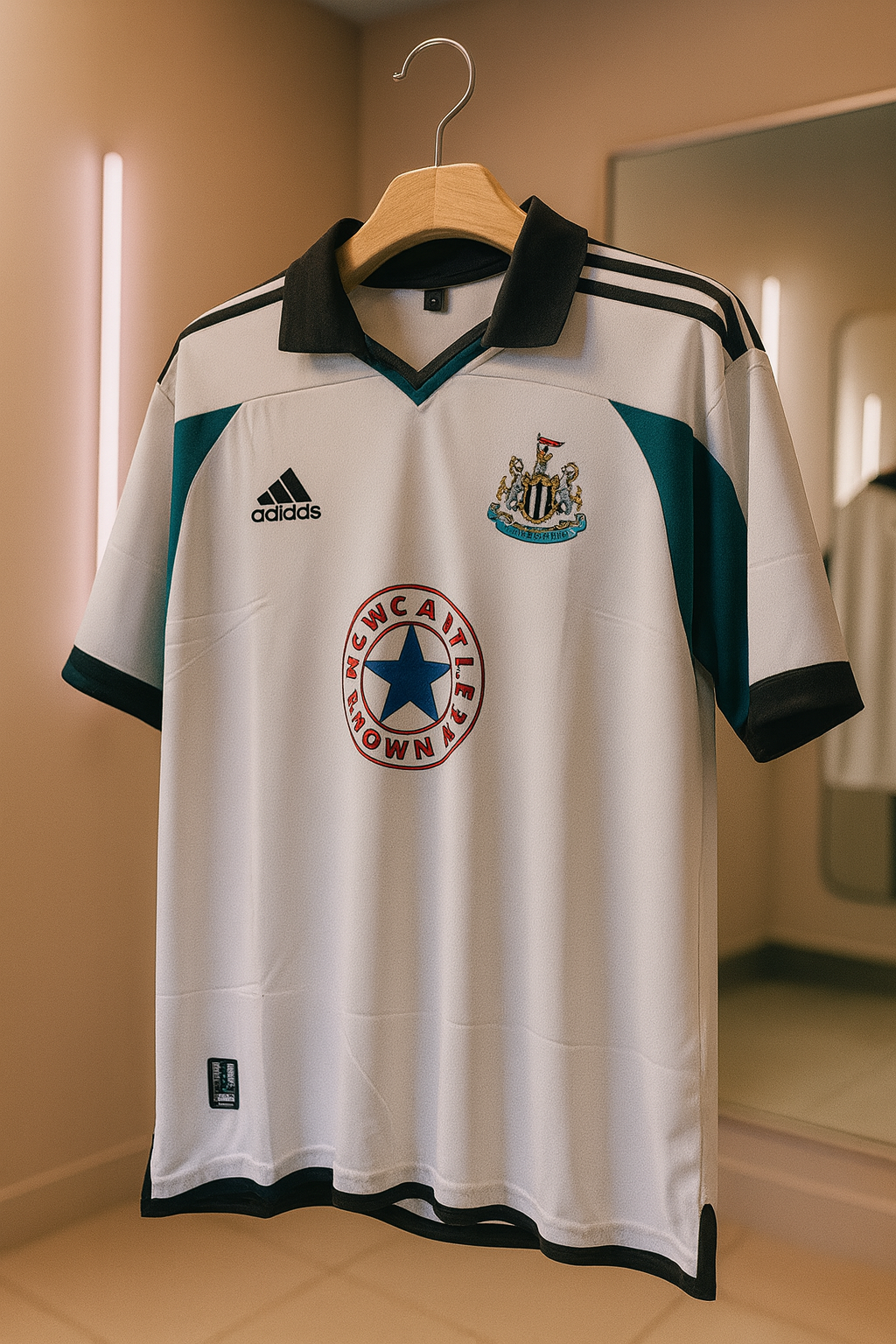 Newcastle 1999/2000 Away -SHEARER