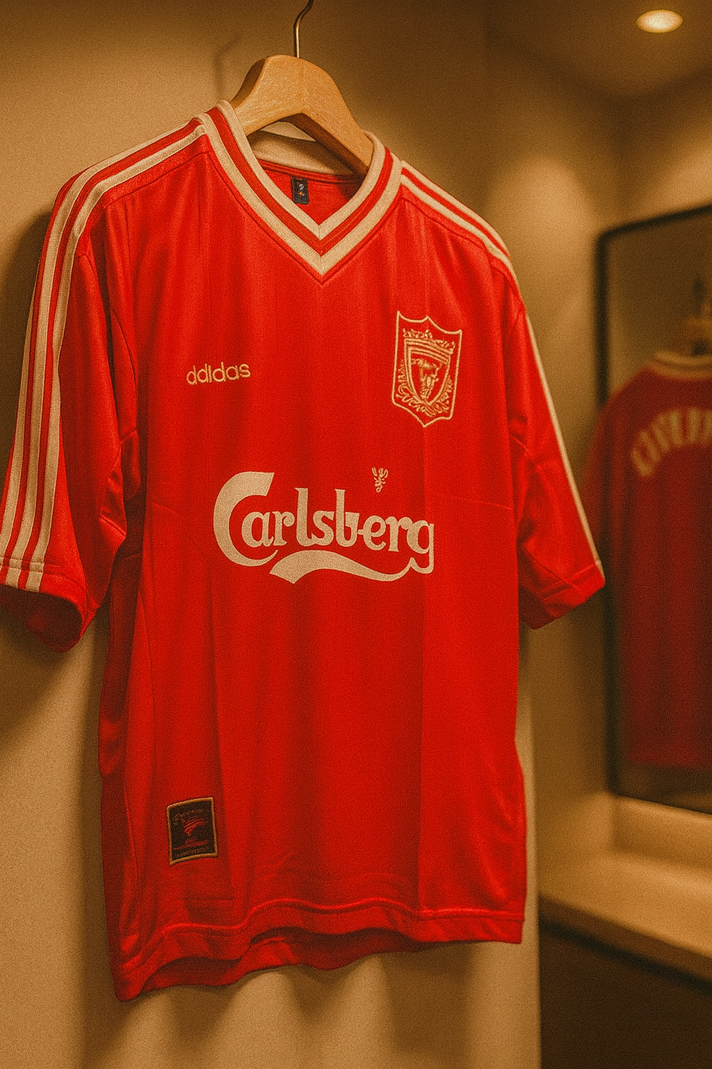 Liverpool 1995/96 Home-Fowler-Signature