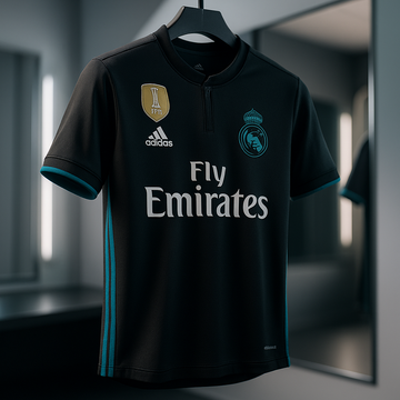 Real Madrid 2017/18 Away-Ronaldo-Signature Embroidery