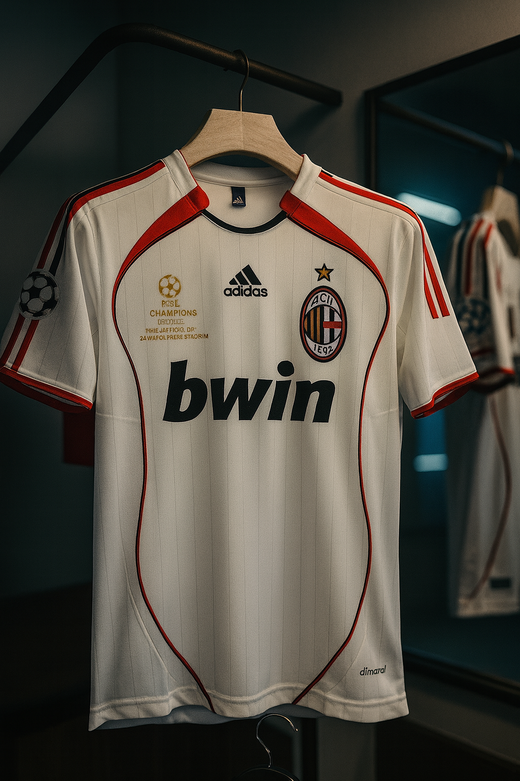 AC Milan 2006/07 Away-KAKA-Signature Embroidery-Retro Jersey-Vintage Jersey