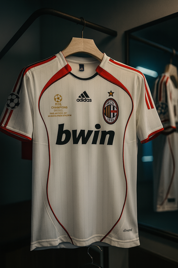 AC Milan 2006/07 Away-KAKA-Signature Embroidery-Retro Jersey-Vintage Jersey