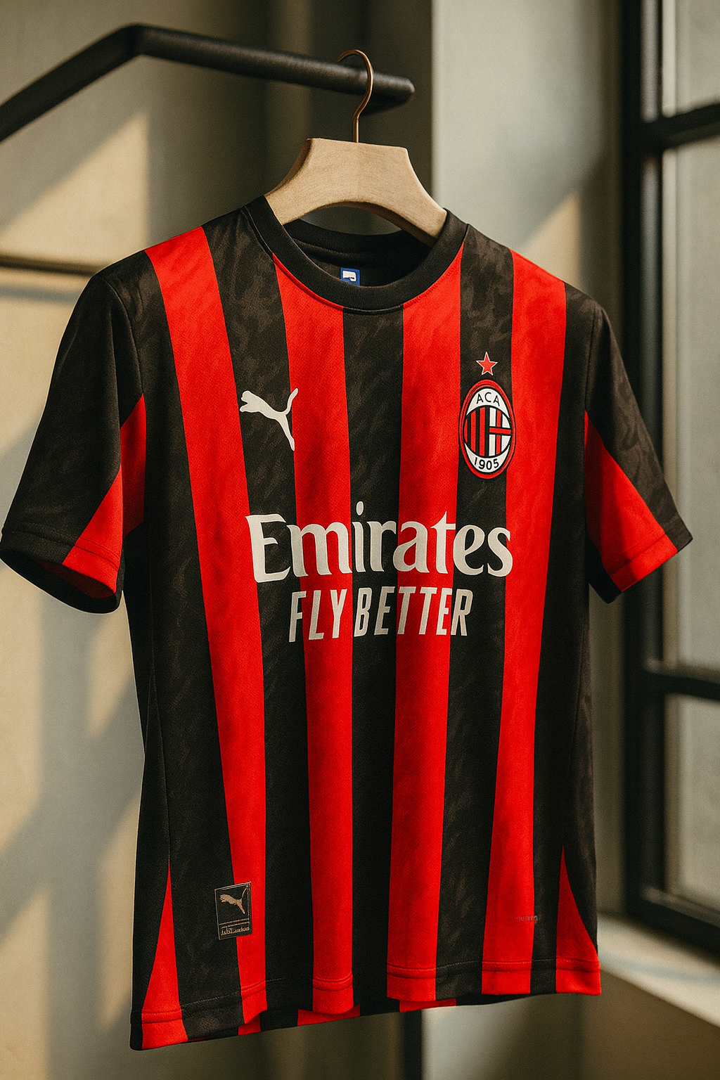 AC Milan 2025/26 Home-Rafa Leao-Signature Embroidery