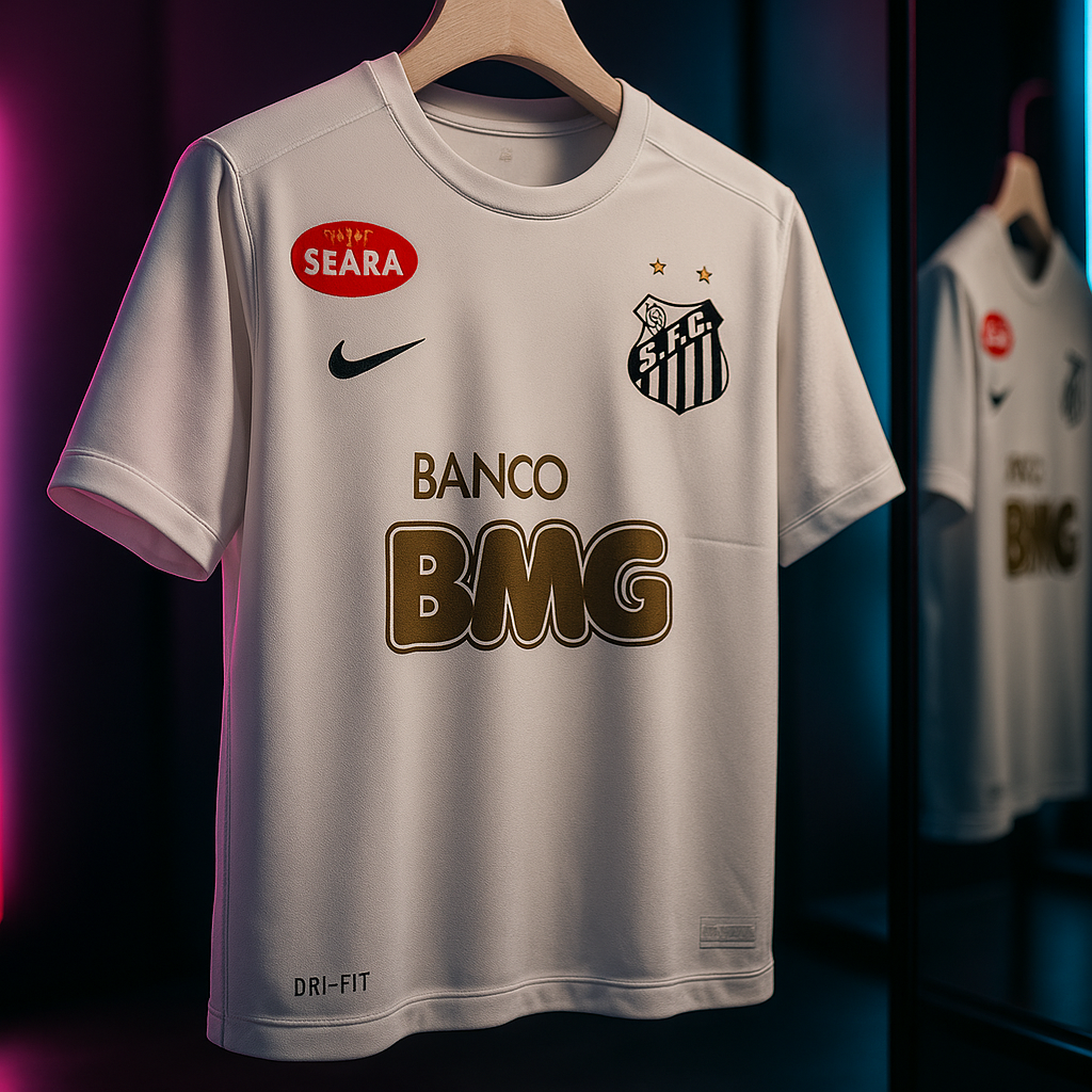 Santos FC-2011/12 Home-Neymar Jr-Embroidery