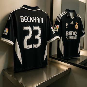 Real Madrid 2006/07 Away-Beckham-Retro Jersey