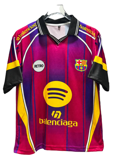Barcelona Retro MESSI 10-Collar Five Sleeve-AM Retro Store