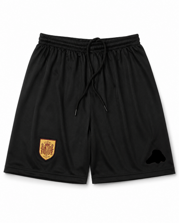 Dotknit Embroidery Shorts-Spain-AM Retro Store