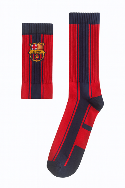 Barcelona – Red | Full Length (46 cm)-Stocking