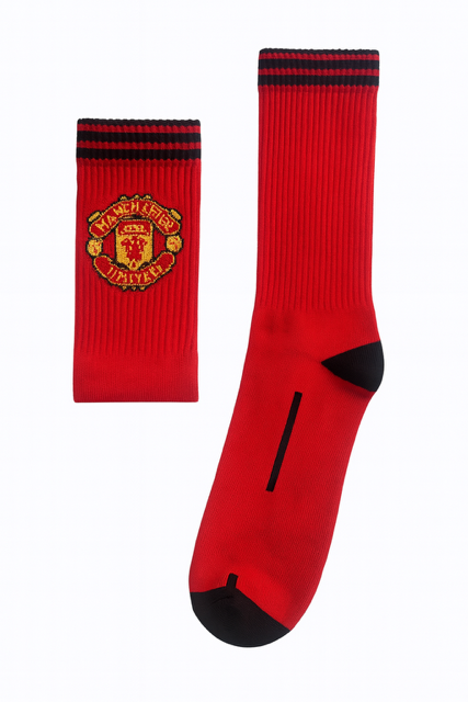 Manchester United Socks – Red | Full Length (46 cm)-Stocking