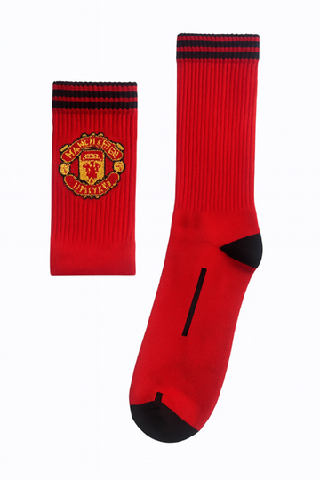 Manchester United Socks – Red | Full Length (46 cm)-Stocking