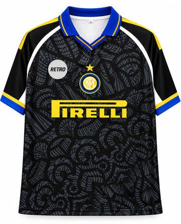 Inter Milan Retro -ROBERTO CARLOS 6-Collar Five Sleeve-AM Retro Store