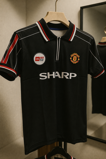 Manchester United 1998/99 Away-Beckham -Signature Embroidery