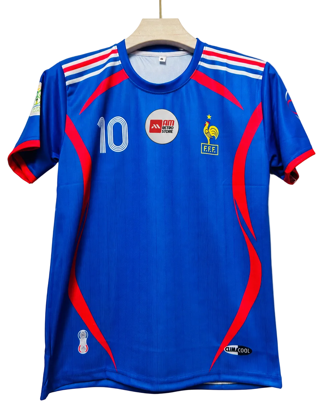 France 2006 Home-ZIDANE 10-Sublimation-AM Retro Store