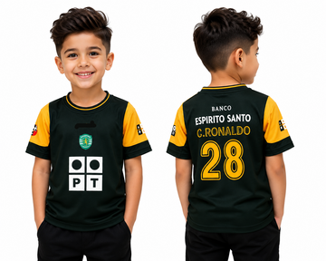 Kids/Boys Jersey -Sporting-Ronaldo 28- AM Retro Store