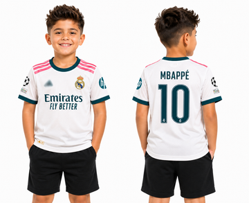 Kids/Boys Real Madrid 2026/27 Jersey MBAPPE 10-AM Retro Store