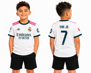 Kids/Boys Real Madrid 2026/27 Jersey-VINI JR 7-AM Retro Store
