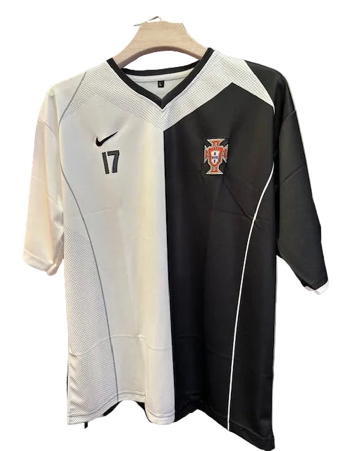 Portugal 2005 Special Edition-Ronaldo-V Neck Five Sleeve Embroidery