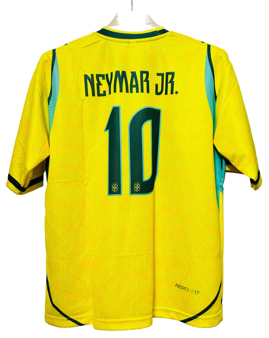 Brazil 2026 World Cup Home -Neymar 10-Five Sleeve-AM Retro Store