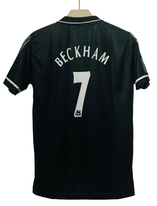 Manchester United Vintage Jersey-BECKHAM 7-Collar Half Sleeve-AM Retro Store