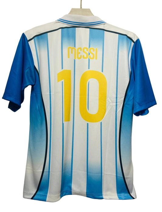 Argentina Special Edition Fan Made Jersey-MESSI 10-Collar Five Sleeve-AM Retro Store