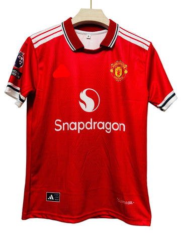 Manchester United 2026/27 Home- B FERNANDES 8-Collar Half Sleeve- AM Retro Store