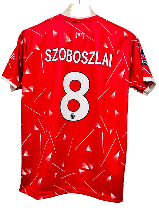 Liverpool 2026/27 Home -SZOBOSZLAI 8-Embroidery -AM Retro Store
