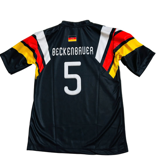 Kids/Boys -Germany Retro-BECKENBAUER 5-Five Sleeve-AM Retro Store