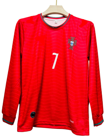 Portugal 2026 World Cup Home-Ronaldo 7-Full Sleeve-AM Retro Store