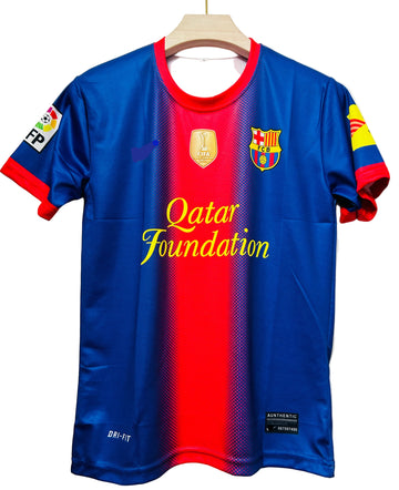Barcelona 2012/13 Home Jersey-XAVI 6-AM Retro Store