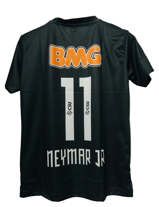 Santos FC 2011/12 Away-NEYMAR JR 11-Half Sleeve-Embroidery-AM Retro Store