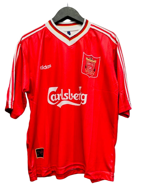 Liverpool 1995/96 Home-Fowler-Signature